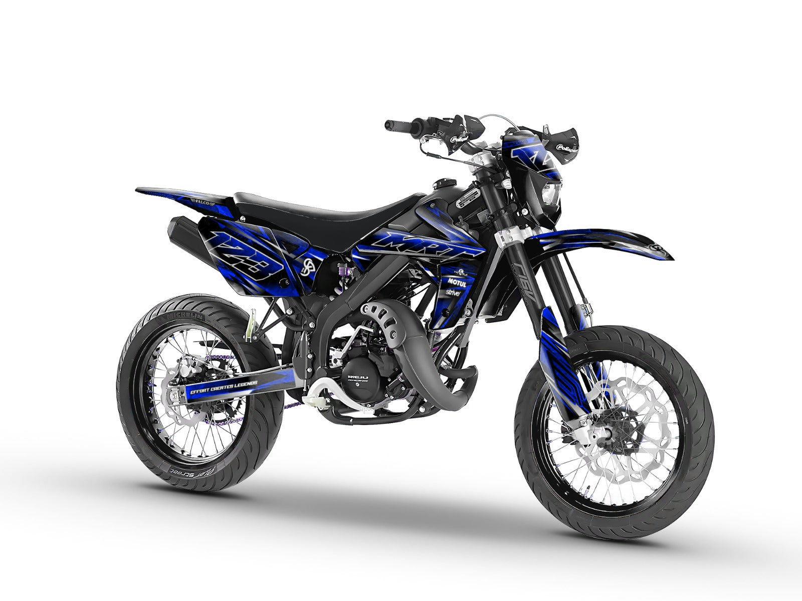 Kit Déco 50cc STRIVE BLUE - PERSONNALISABLE