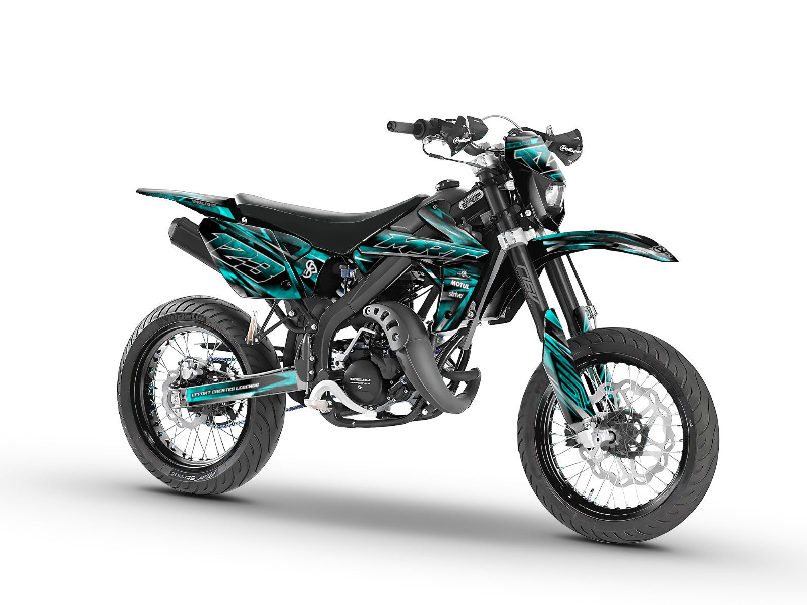 Kit Déco 50cc STRIVE TURQUOISE - PERSONNALISABLE