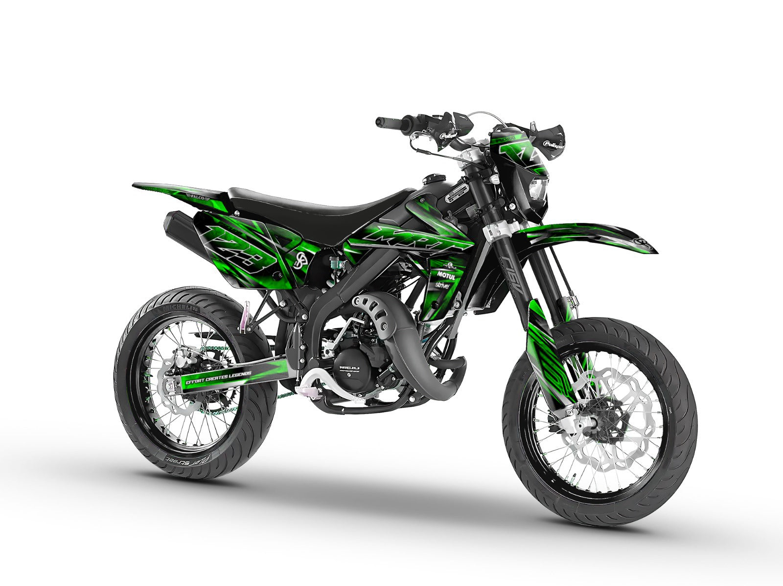 Kit Déco 50cc STRIVE GREEN - PERSONNALISABLE