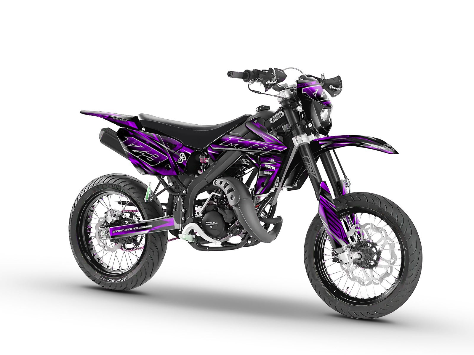 Kit Déco 50cc STRIVE PURPLE - PERSONNALISABLE