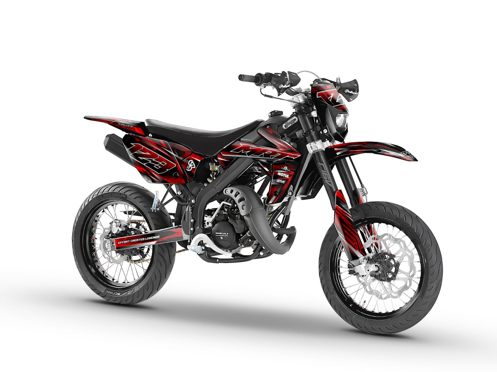 Kit Déco 50cc STRIVE RED - PERSONNALISABLE